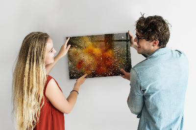 Painel magnético Abstração de especiarias