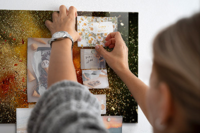 Painel magnético Abstração de especiarias