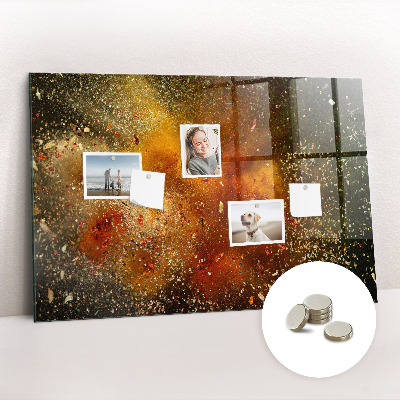 Painel magnético Abstração de especiarias