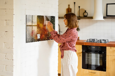 Painel magnético Abstração de especiarias