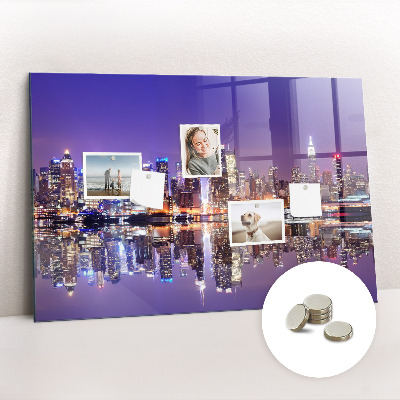 Painel magnético Nova York à noite