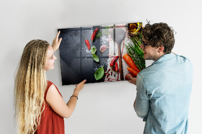 Painel magnético Vegetais