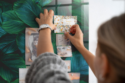 Painel magnético Folhas da natureza