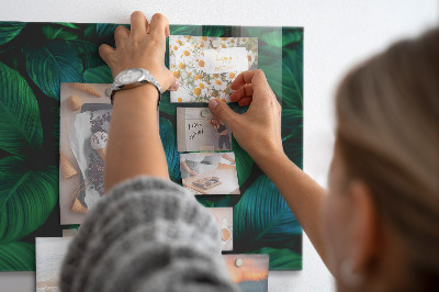 Painel magnético Folhas da natureza
