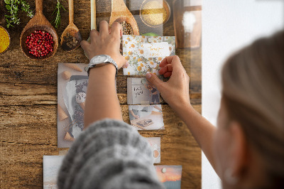 Painel magnético colheres de especiarias