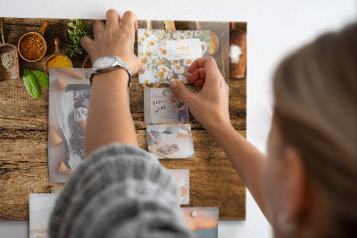 Painel magnético colheres de especiarias