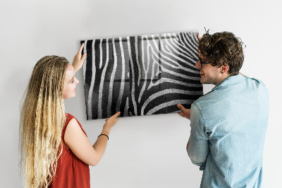 Painel magnético Padrão de zebra