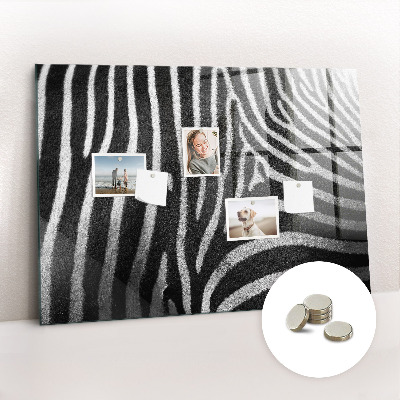 Painel magnético Padrão de zebra