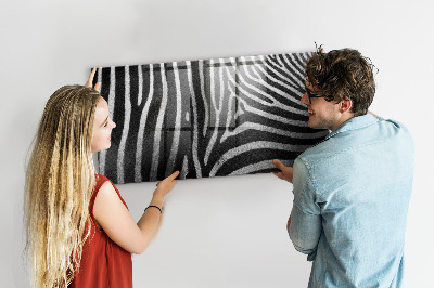 Painel magnético Padrão de zebra