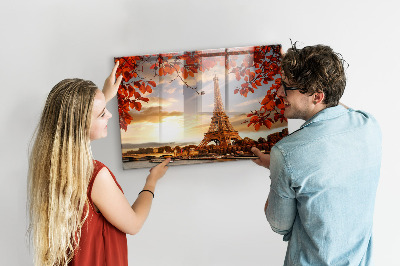 Quadro magnético de parede Torre Eiffel