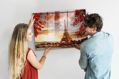 Quadro magnético de parede Torre Eiffel