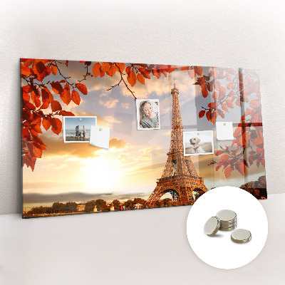 Quadro magnético de parede Torre Eiffel