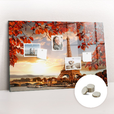 Quadro magnético de parede Torre Eiffel