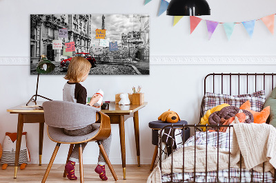 Painel magnético Cidade dos carros antigos