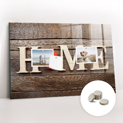 Quadro magnético decorativo A inscrição 