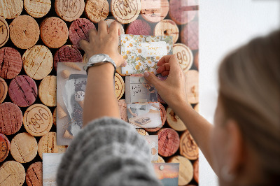 Quadro magnético decorativo Rolhas de vinho