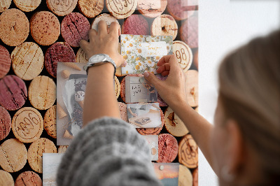 Quadro magnético decorativo Rolhas de vinho