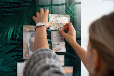 Painel magnético Folhas tropicais