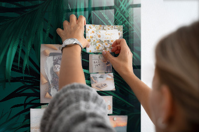 Painel magnético Folhas tropicais