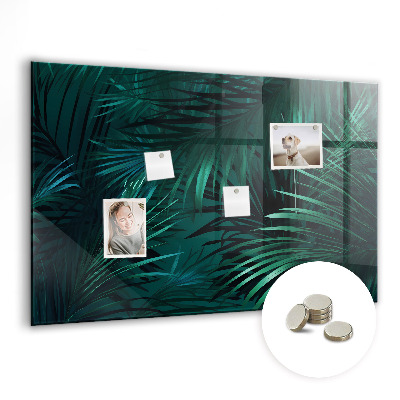 Painel magnético Folhas tropicais