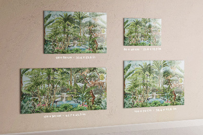 Quadro magnético de parede Natureza selva natureza