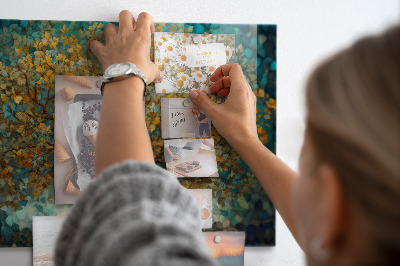 Quadro magnético decorativo Árvore de mosaico