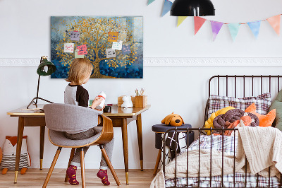 Painel magnético Árvore abstrata