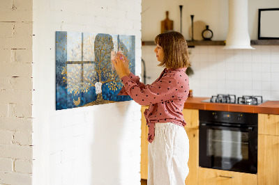 Painel magnético Árvore abstrata