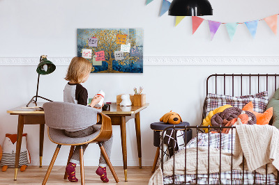 Painel magnético Árvore abstrata