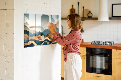 Quadro magnético de parede Paisagem montanhosa