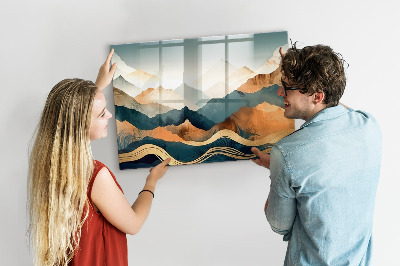 Quadro magnético de parede Paisagem montanhosa