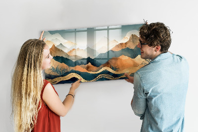 Quadro magnético de parede Paisagem montanhosa
