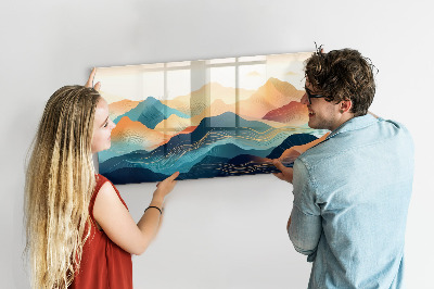 Quadro magnético decorativo Paisagem montanhosa