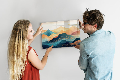 Quadro magnético decorativo Paisagem montanhosa