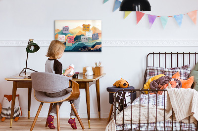 Quadro magnético decorativo Paisagem montanhosa