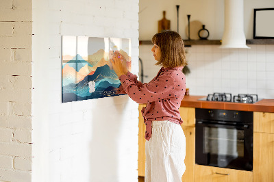 Quadro magnético decorativo Paisagem montanhosa