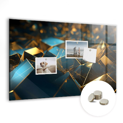 Quadro magnético de parede Abstração decorativa