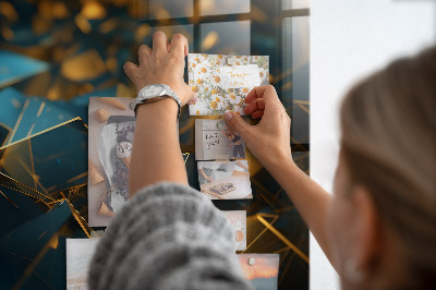 Quadro magnético de parede Abstração decorativa