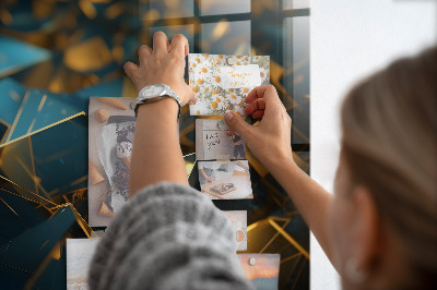 Quadro magnético de parede Abstração decorativa