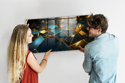 Quadro magnético de parede Abstração decorativa