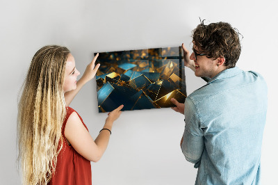 Quadro magnético de parede Abstração decorativa