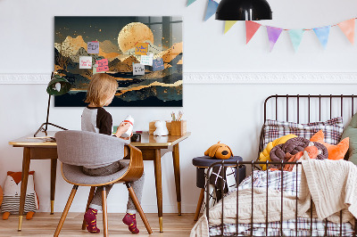 Quadro magnético decorativo Paisagem abstrata