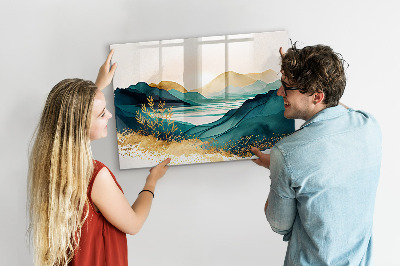 Painel magnético Paisagem montanhosa