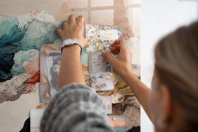 Quadro magnético de parede Paisagem abstrata