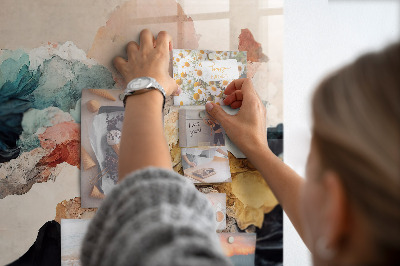 Quadro magnético de parede Paisagem abstrata