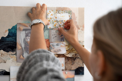 Quadro magnético de parede Paisagem abstrata