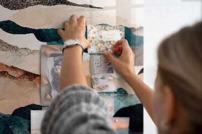 Quadro magnético decorativo Paisagem abstrata