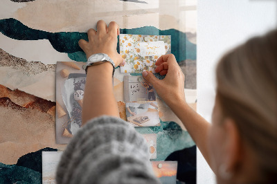 Quadro magnético decorativo Paisagem abstrata