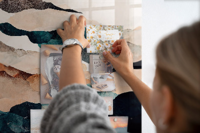 Quadro magnético decorativo Paisagem abstrata