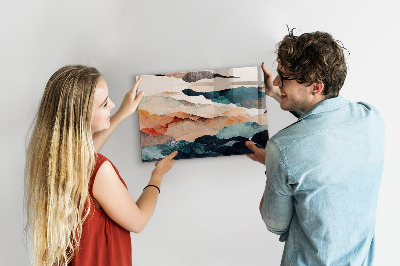 Quadro magnético decorativo Paisagem abstrata